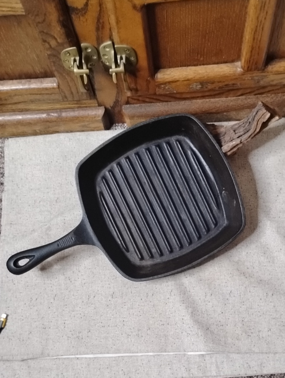 Emeril Cast Iron Square Grill Pan - Black